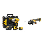 Набор аккумуляторных инструментов DeWalt DCF899P2SAG (Гайковерт DCF899P2 + МШУ DCG405)