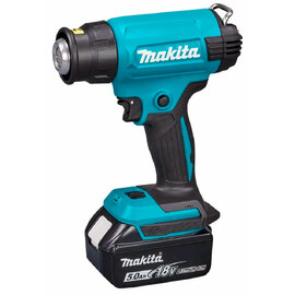 Фен строительный аккумуляторный Makita DHG180RT1J — Фото 1