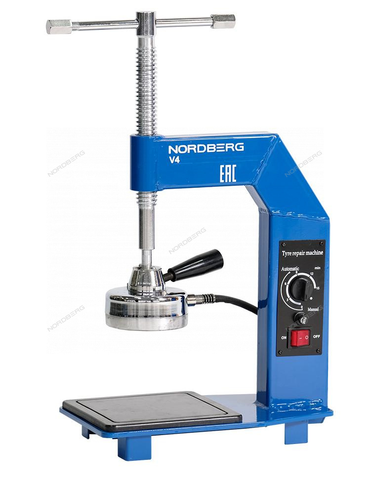 NORDBERG ВУЛКАНИЗАТОР V4 настольный с 1м нагревательным элементом — Фото 1