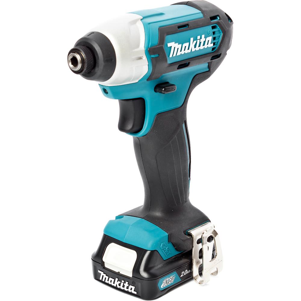 Аккумуляторная дрель-шуруповерт Makita TD110DWAE ударная — Фото 6